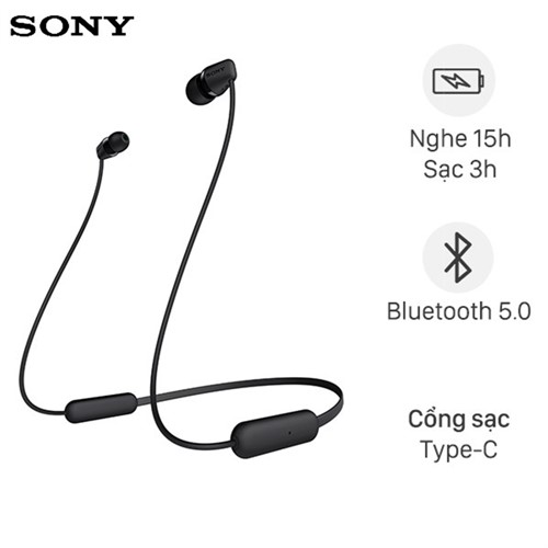 Tai Nghe Bluetooth SONY WI-C200